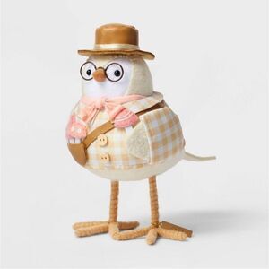 SPRITZ SPRING BIRD WITH HAT AND GLASSES